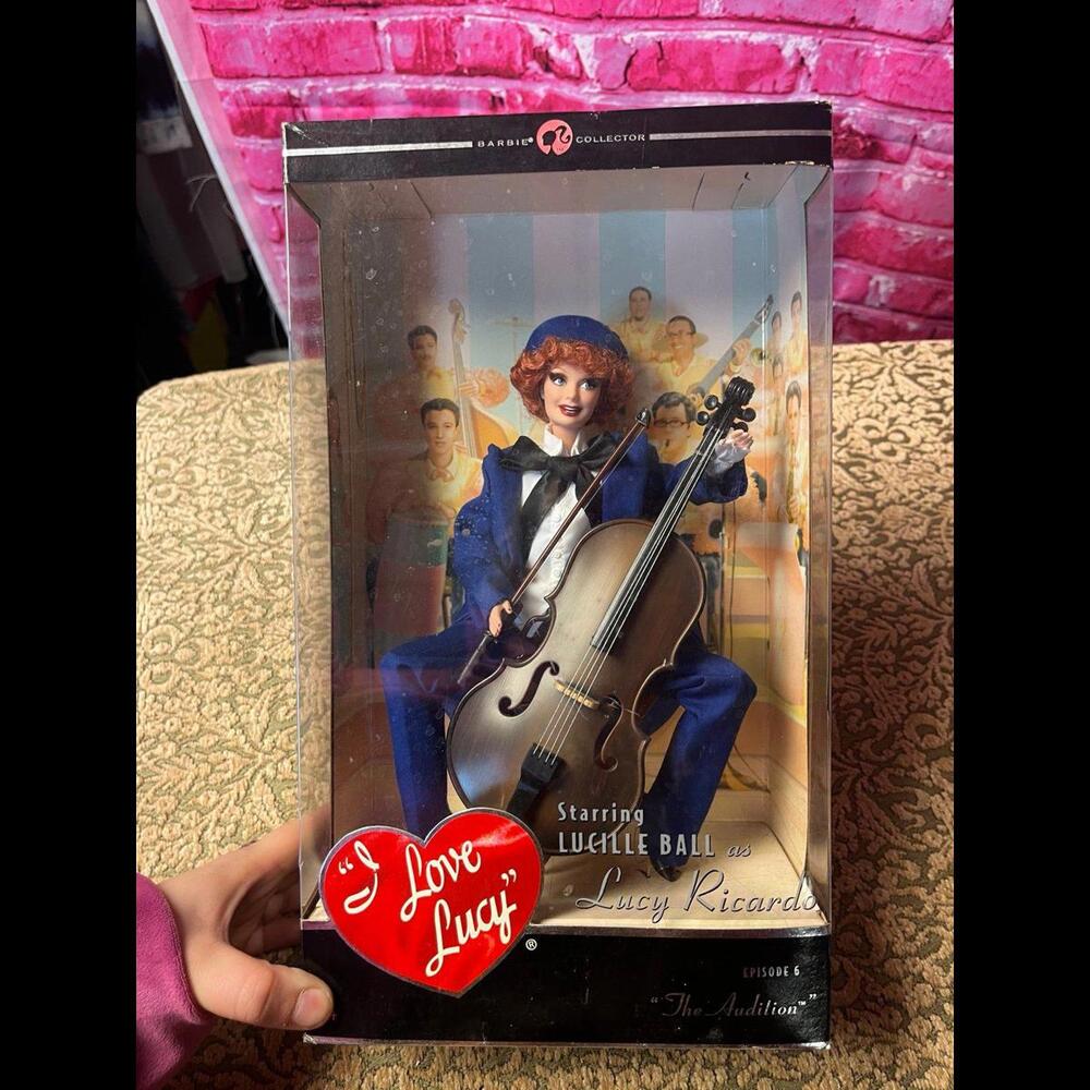 Barbie I Love‎ Lucy Episode 6 "The Audition" Pink Label Doll 2007 NEW #L8808